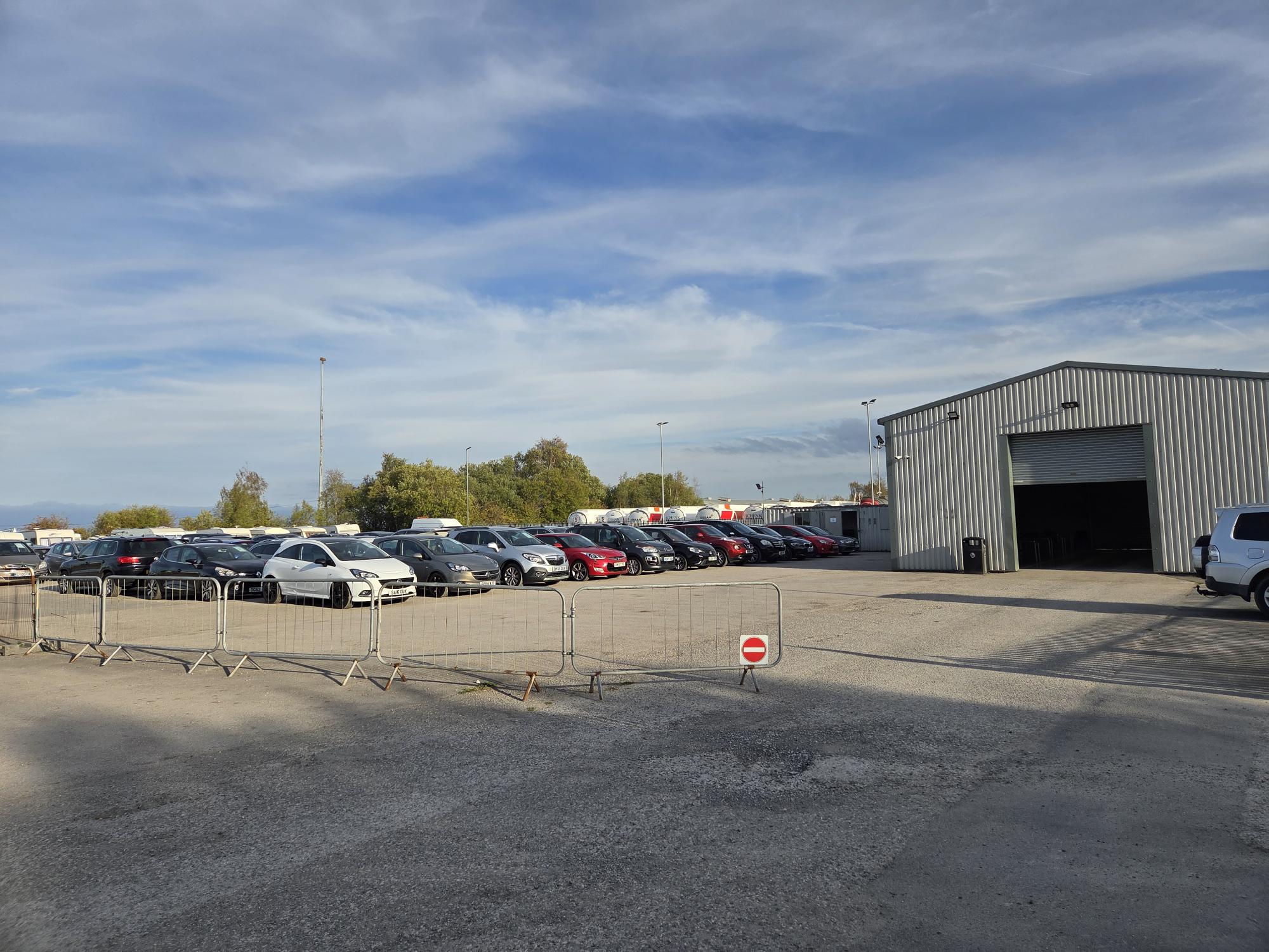 Front of EPMA auction lot site